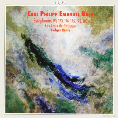 Carl Philipp Emanuel Bach: Symphonien Wq.173-175,178,180 [CD]