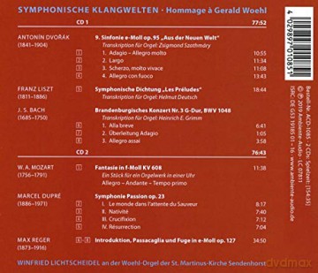 Antonin Dvorak: Symphonische Klangwelten - Hommage a Gerald Woehl [CD]
