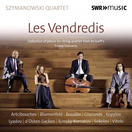 Alexander Glasunow: Szymanowski Quartet - Les Vendredis [CD]