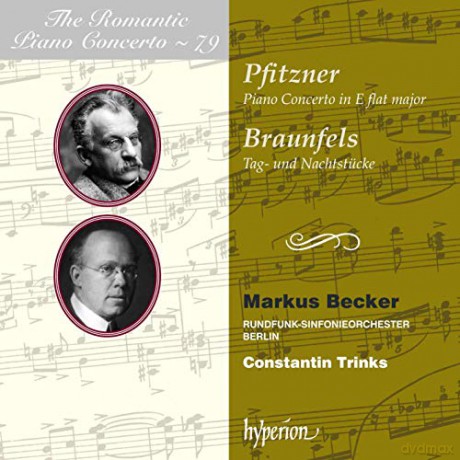 Walter Braunfels: Tag- und Nachtstucke op.44 fur Orchester mit obligatem Klavier [CD]