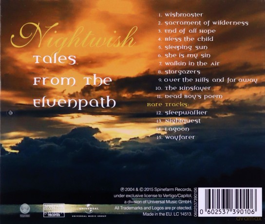 Nightwish: Tales From The Elvenpath (The Best Of) [CD]