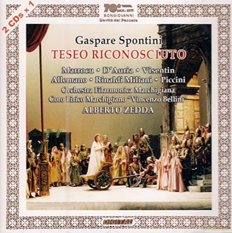 Gasparo Spontini: Teseo Riconosciuto [2CD]