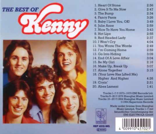 Kenny: The Best Of Kenny [CD]