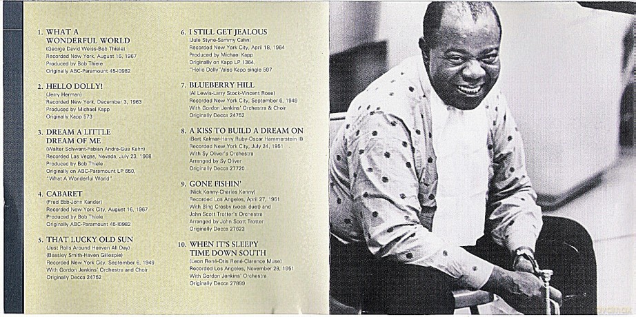 Louis Armstrong: The Best Of Louis Armstrong [CD]