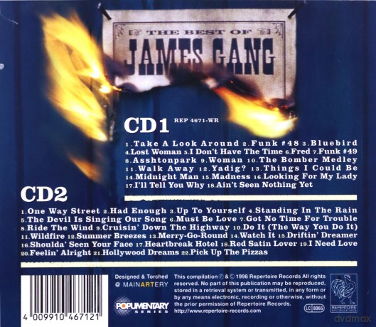 James Gang: The Best Of The James Gang [2CD]