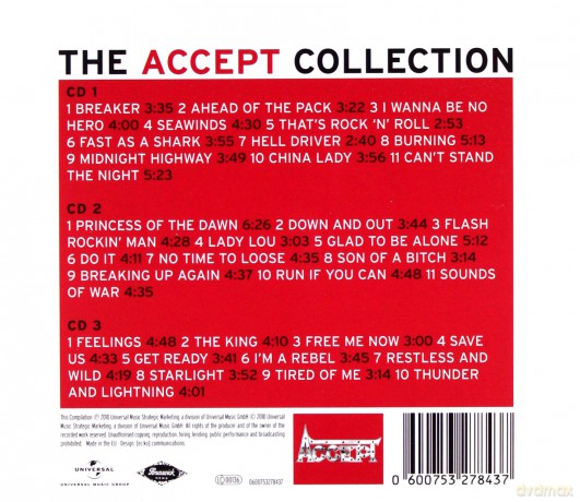 Accept: The Collection [3CD]