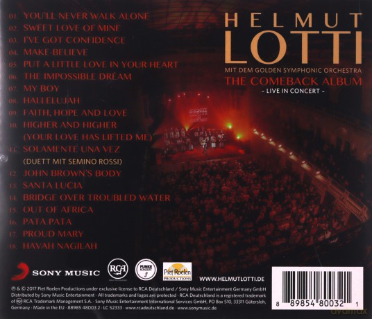 Helmut Lotti: The Comeback Album - Live in Concert [CD]