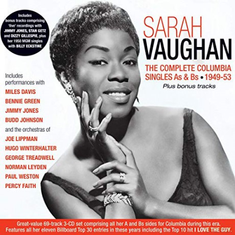 Sarah Vaughan: The Complete Columbia Singles As & Bs 1949-53 [3CD]