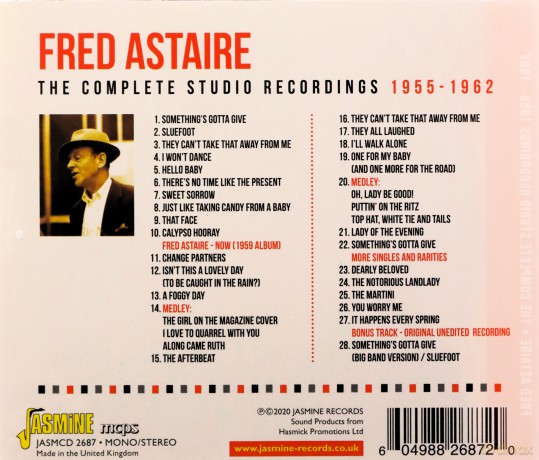 Fred Astaire: The Complete Studio Recordings [CD]