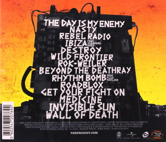 The Prodigy: The Day Is My Enemy (Explicit) [CD]