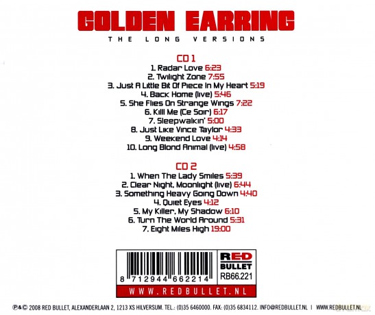 Golden Earring: The Long Versions [2CD]