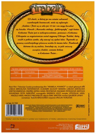Arabela: Powrót Arabeli [BOX] [4DVD]