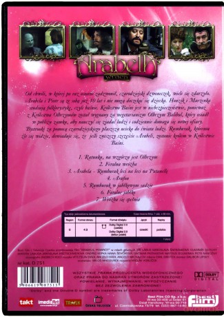 Arabela: Powrót Arabeli [BOX] [4DVD]