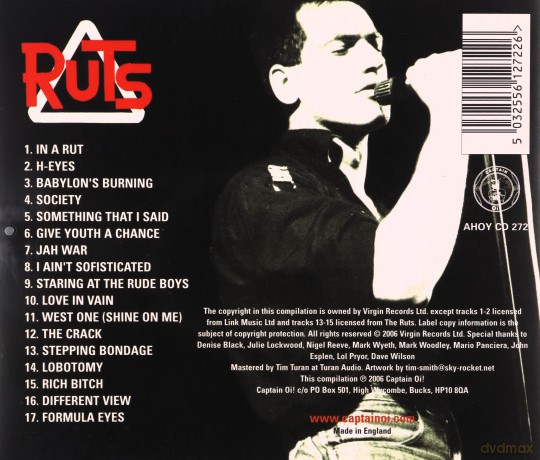 The Ruts DC: The Punk Singles Collection [CD]