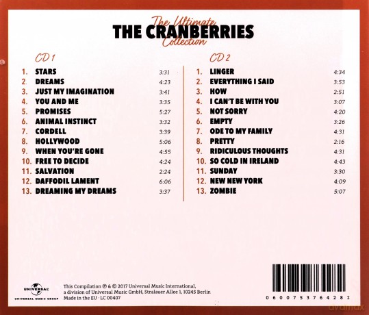 The Cranberries: The Ultimate Collection [2CD]