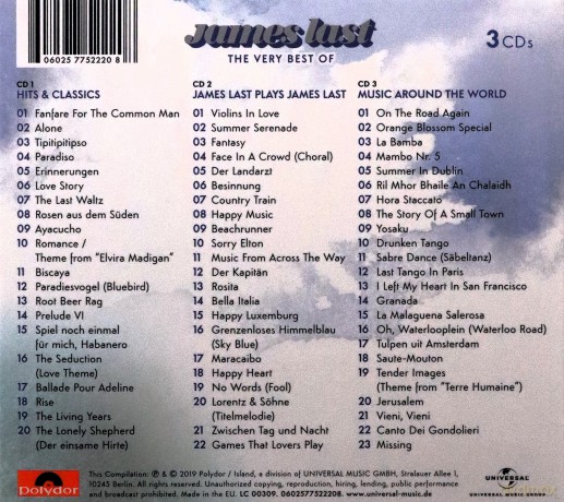 James Last: The Very Best Of [3CD]