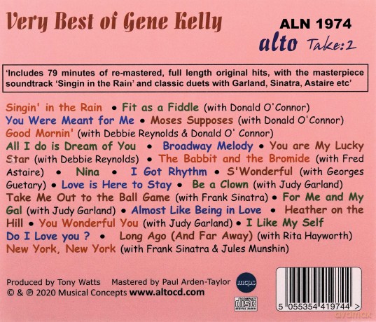 The Very Best of Gene Kelly [CD]