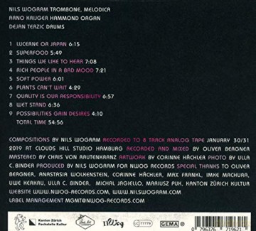 Nils Wogram: Things We Like To Hear [CD]
