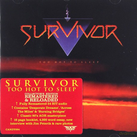 Survivor: Too Hot To Sleep [CD]