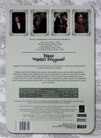 Charles Dickens: Nasz wspólny przyjaciel (BBC) [2DVD]