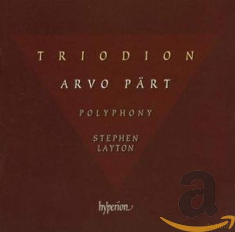 Arvo Part: Triodion [CD]
