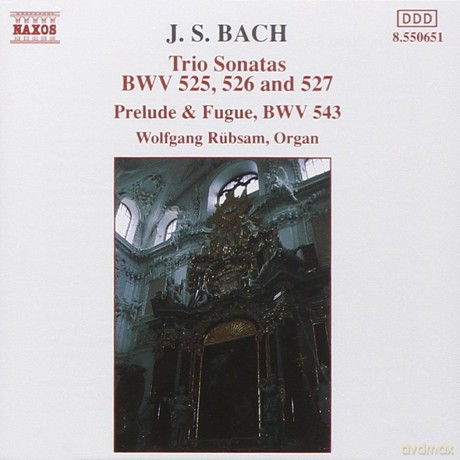 Johann Sebastian Bach: Triosonaten BWV 525-527 [CD]