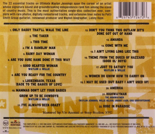 Waylon Jennings: Ultimate Waylon Jennings [CD]