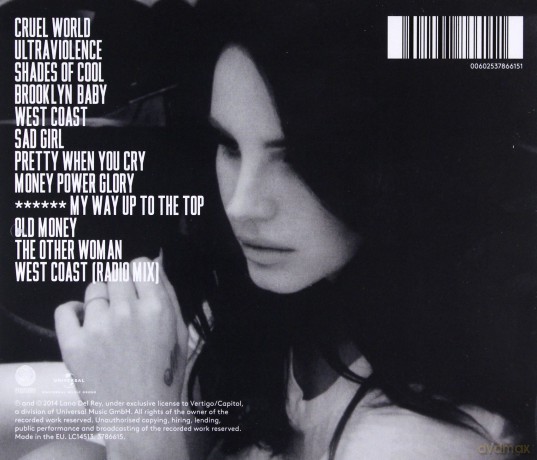 Lana Del Rey: Ultraviolence [CD]