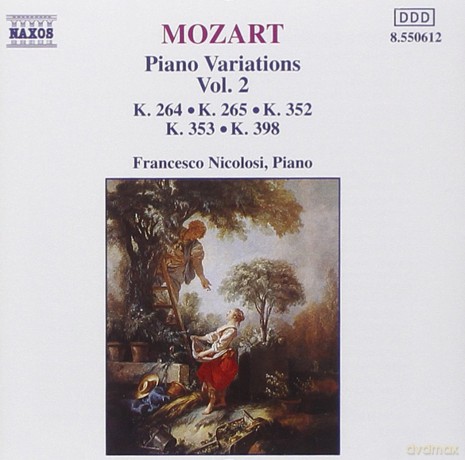 Wolfgang Amadeus Mozart: Variationen f.Klavier Vol.2 [CD]
