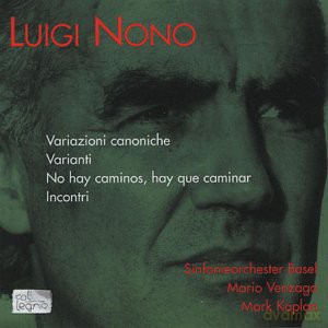 Luigi Nono: Variazioni Canoniche [CD]