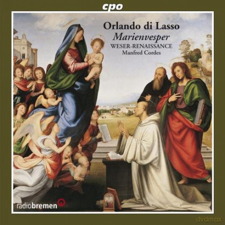 Orlando di Lasso: Vespro della Maria Vergine [CD]
