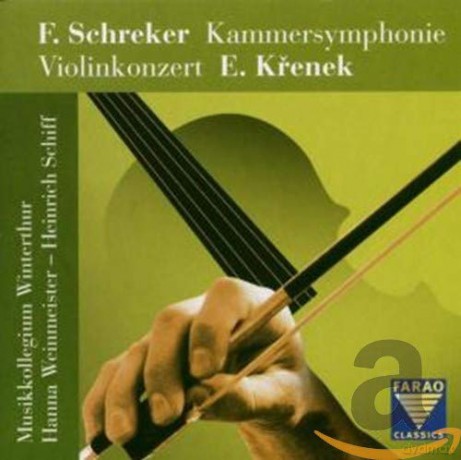 Ernst Krenek: Violinkonzert Nr.1 op.29 [CD]