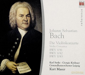 Johann Sebastian Bach: Violinkonzerte BWV 1041-1043 [CD]