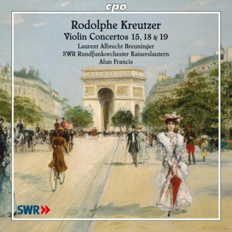 Rodolphe Kreutzer: Violinkonzerte Nr.15,18,19 [CD]