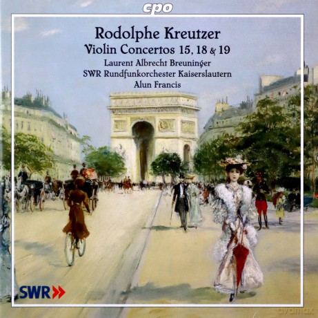 Rodolphe Kreutzer: Violinkonzerte Nr.15,18,19 [CD]