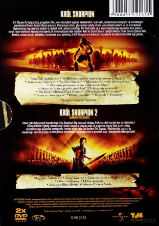 Król Skorpion BOX [2DVD]