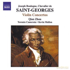 Joseph Bologne Chevalier de Saint-Georges: Violinkonzerte op.3,1;op.posth.Nr.2;Nr.10 [CD]