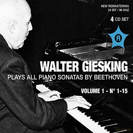 Walter Gieseking spielt Klaviersonaten von Beethoven Vol.1 [4CD]