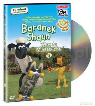Baranek Shaun 3: Wesołe miasteczko [DVD]