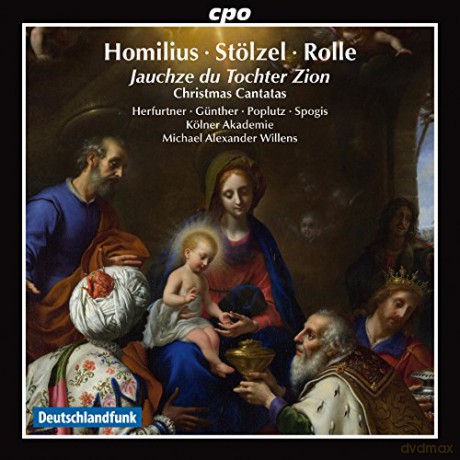Gottfried August Homilius: Weihnachtskantate Erhohet die Tore der Welt [CD]