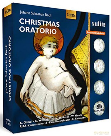 Johann Sebastian Bach: Christmas Oratorio Weihnachtsoratorium BWV 248 [3CD]