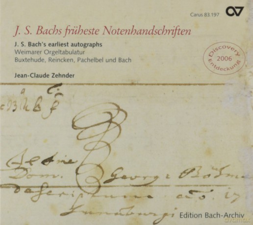 Johann Sebastian Bach: Weimarer Orgeltabulatur [CD]