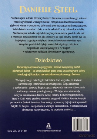 Dziedzictwo - Danielle Steel [KSIĄŻKA]