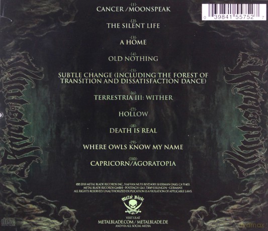Rivers Of Nihil: Where Owls Know My Name [CD]