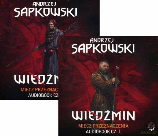 Wiedźmin: Miecz przeznaczenia Tom nr 1 i 2 - Andrzej Sapkowski [2AUDIOBOOK] [2CD-MP3]