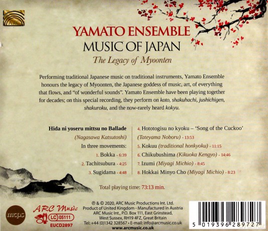 Yamato Ensemble: Music Of Japan [CD]