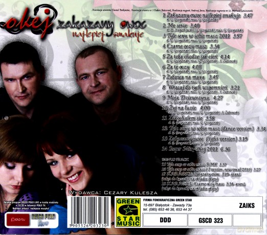 Okej: Zakazany owoc [CD]