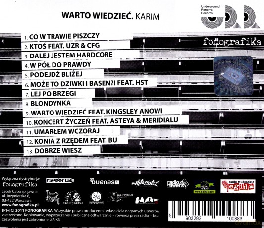 Karim: Warto wiedzieć [CD]