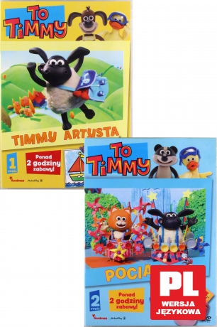 To Timmy 1 - Timmy Artysta / To Timmy 2 - Pociąg Pakiet [2DVD]