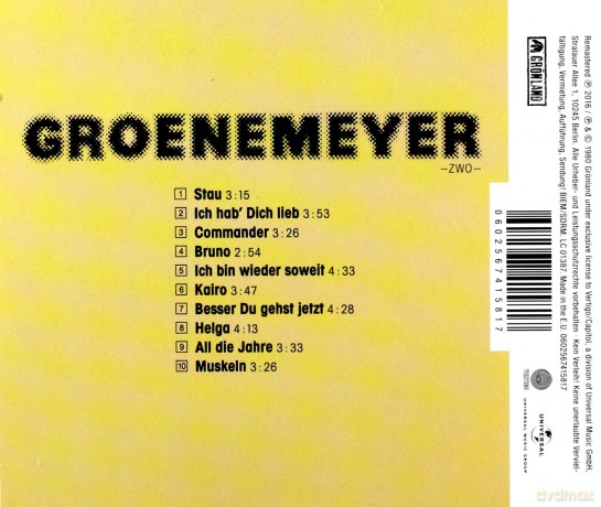 Herbert Gronemeyer: Zwo (Remastered 2016) [CD]